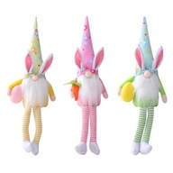 3ks Veľkonočné ozdoby Ozdoby Gnome Dolls
