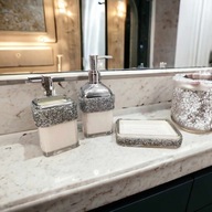Kúpeľňová súprava WHITE glamour s PYRITEM