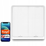 Tlačidlo scény na diaľkovom ovládači TUYA ZigBee 2 kanály 6 SCÉN Tlačidlo scény na diaľkovom ovládači TUYA ZigBee 2 kanály 6 SCÉN