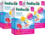 LUDWIK Protifarbiace utierky na bielizeň x60 LUDWIK Protifarbiace utierky na bielizeň x60
