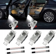 4-dielny projektor loga na dvere auta Audi 4-dielny projektor loga na dvere auta Audi