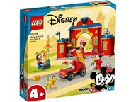 LEGO 10776 Mickey Mouse Hasičská stanica a hasičské auto