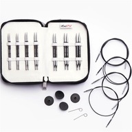 sada krátkych CARBON MIDI ihiel 10cm KNITPRO sada krátkych CARBON MIDI ihiel 10cm KNITPRO