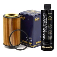 Olejový filter SCT SH4044P + preplach motora 450 ml