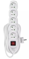 PREDLŽOVACÍ KÁBEL 5 ZÁSUVEK 10M 1MM P1510 EMOS spínač PREDLŽOVACÍ KÁBEL 5 ZÁSUVEK 10M 1MM P1510 EMOS spínač