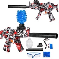PUŠKÁLKA AUTOMATICKÉ GÉLOVÉ GULE VZOR MINI MP5