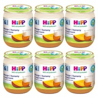 HiPP BIO Mango a banány s jogurtom po 6 mesiacoch 6x160g HiPP BIO Mango a banány s jogurtom po 6 mesiacoch 6x160g
