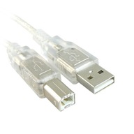USB 2.0 A zástrčka do B zástrčka 1,8 m USB 2.0 A zástrčka do B zástrčka 1,8 m