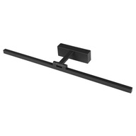Prisadené LED svietidlo 12W 50cm Čierna 4000K, prenosné do kancelárie Prisadené LED svietidlo 12W 50cm Čierna 4000K, prenosné do kancelárie