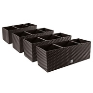4x Kvetináč balkónový box RATO CAS DRT500 Umbra 4x Kvetináč balkónový box RATO CAS DRT500 Umbra