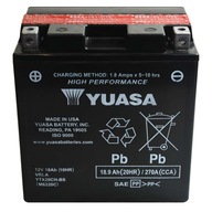 YUASA YTX20CH-BS 12V 18,9Ah 270A L+ ŠTARTOVANÉ! YUASA YTX20CH-BS 12V 18,9Ah 270A L+ ŠTARTOVANÉ!