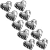Valentínske srdce 3D formička 7cm srdiečka 10 ks.