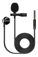 MIKROFÓN S NÁHLAVNOU SÚPRAVOU LAVALIER ANDROID IPHONE MIKROFÓN S NÁHLAVNOU SÚPRAVOU LAVALIER ANDROID IPHONE