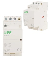 Modulárny stykač F&F pre koľajnicu TH35 25A 230V Modulárny stykač F&F pre koľajnicu TH35 25A 230V