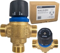 TROJCESTNÝ TERMOSTATICKÝ ZMIEŠAVACÍ VENTIL 3/4" DN20 KVS 1,6 m3/h 20-43° C TROJCESTNÝ TERMOSTATICKÝ ZMIEŠAVACÍ VENTIL 3/4" DN20 KVS 1,6 m3/h 20-43° C