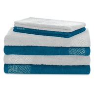 Súprava uterákov Savá bavlna Modrošedá