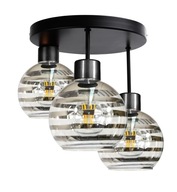 Luster LED KUCHYŇSKÁ LAMPA 3XE27 SKLO Luster LED KUCHYŇSKÁ LAMPA 3XE27 SKLO