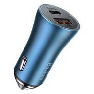 Baseus Golden Contactor Pro Car nabíjačka 1xUSB C 1xUSB 40W s diódou Baseus Golden Contactor Pro Car nabíjačka 1xUSB C 1xUSB 40W s diódou