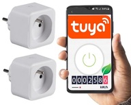 2x WiFi zásuvka Smart Life Tuya Wattmeter Set 2x WiFi zásuvka Smart Life Tuya Wattmeter Set