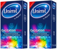 Unimil EXCITATION MAX hrejivé tablety 24 ks