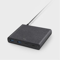 HUB kábel Uniq Surge LITHOS 90W 2xUSB-A QC 3.0 / 2xUSB-C PD 3.0 - čierny HUB kábel Uniq Surge LITHOS 90W 2xUSB-A QC 3.0 / 2xUSB-C PD 3.0 - čierny