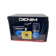 Denim Original darčeková sada voda po holení + deodorant + kozmetická taštička