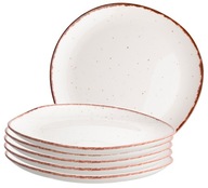 Sada tanierov Bio Piesok pre 6 osôb, 19,5 cm Sada tanierov Bio Piesok pre 6 osôb, 19,5 cm