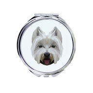 Vreckové zrkadlo West Highland White Terrier Vreckové zrkadlo West Highland White Terrier