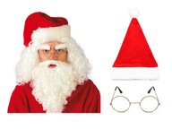SET SVÄTÝ CLAUS KLOBÚK BARD 3ks SET SVÄTÝ CLAUS KLOBÚK BARD 3ks