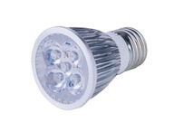 GROW 5x3W LED žiarovka, univerzálna