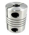 Bezvôľová flexibilná CNC spojka D20*L25 8x10 mm Bezvôľová flexibilná CNC spojka D20*L25 8x10 mm