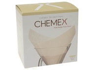 Štvorcové papierové filtre FS-100 Chemex