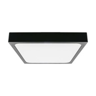 V-TAC 18W LED štvorcové stropné svietidlo IP44 23x23cm Čierna VT-8618B-SQ 4000K 1800lm V-TAC 18W LED štvorcové stropné svietidlo IP44 23x23cm Čierna VT-8618B-SQ 4000K 1800lm