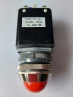 Signálna lampa 30mm červený NEF-St 110V / 6V Promet