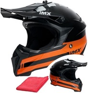 IMX FMX-02 Black/Orange/White M Cross/ATV prilba
