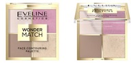 Eveline Wonder Match Contouring Palette Powder Bronzer Highlighter Blush