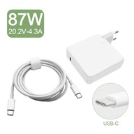 Napájanie Nabíjačka pre Apple MacBook 87W USB-C PD + USB-C KÁBEL 2 metre Napájanie Nabíjačka pre Apple MacBook 87W USB-C PD + USB-C KÁBEL 2 metre