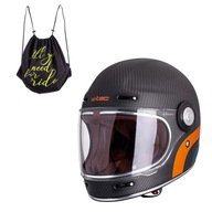 Moto prilba W-TEC V135 Matt Carbon XL (61-62)