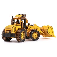 Drevené robotické puzzle s modelom buldozéra Drevené robotické puzzle s modelom buldozéra