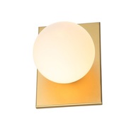 Minimalistické guľové nástenné svietidlo Mediamo Minimalistické guľové nástenné svietidlo Mediamo