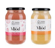 Med s jahodou + Med s pomarančom 1150g Med s jahodou + Med s pomarančom 1150g