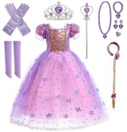 RAPUNZEL ZAPOJENÉ ŠATY BRITSKÝ KRÝM PROM SADA 110-116