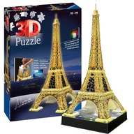 3D PUZZLE EIFFEELOVA VEŽA PRIESTOROVÁ Puzzle Ravensburger 3D PUZZLE EIFFEELOVA VEŽA PRIESTOROVÁ Puzzle Ravensburger