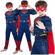 KARNEVALOVÝ KOSTÝM SUPERMANA PRE CHLAPCA NA MAJSTROVSKÝ PLES 122 / 128 KARNEVALOVÝ KOSTÝM SUPERMANA PRE CHLAPCA NA MAJSTROVSKÝ PLES 122 / 128