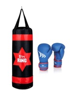 DETSKÝ BOXERSKÝ SET TAŠKA 60CM + RUKAVICE DETSKÝ BOXERSKÝ SET TAŠKA 60CM + RUKAVICE