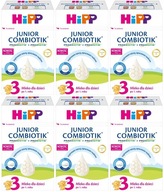 HIPP COMBIOTIK 3 následné mlieko 6x 550g