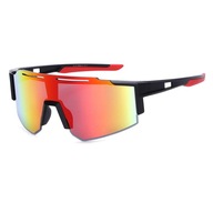 Športové SLNEČNÉ OKULIARE Flexibilné UV400 Filter Black/Red + Púzdro