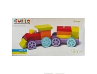 Cubika Vlak s drevenými blokmi Cubika Vlak s drevenými blokmi
