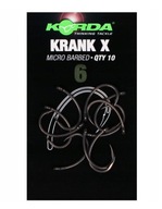 Háčiky na kapry Korda Krank X, veľkosť 6 Háčiky na kapry Korda Krank X, veľkosť 6
