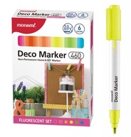 Popisovače Deco 460 6 farieb Fluo Monami